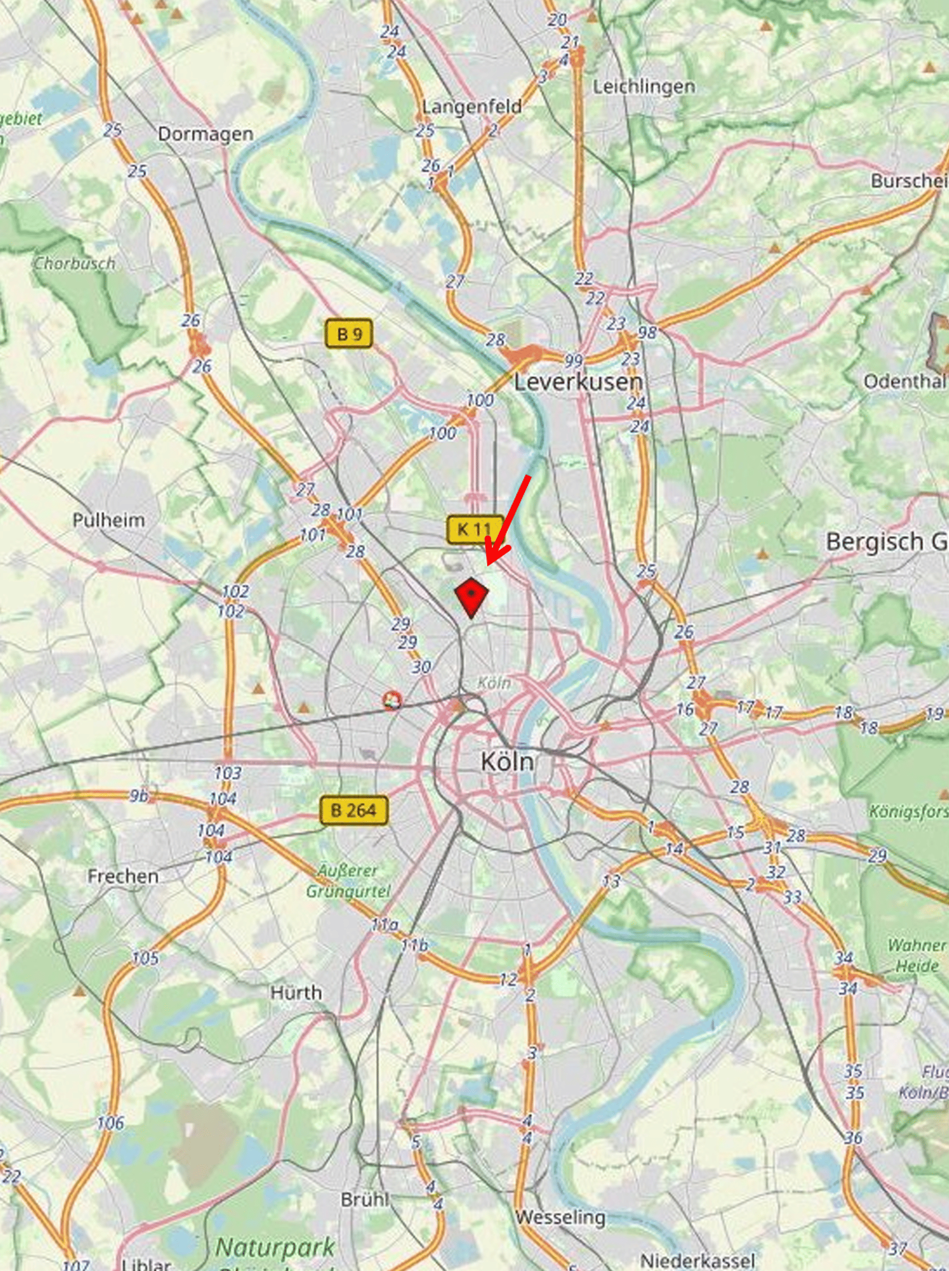 Reihenmittelhaus in 50739 Köln mit 176 m² kaufen