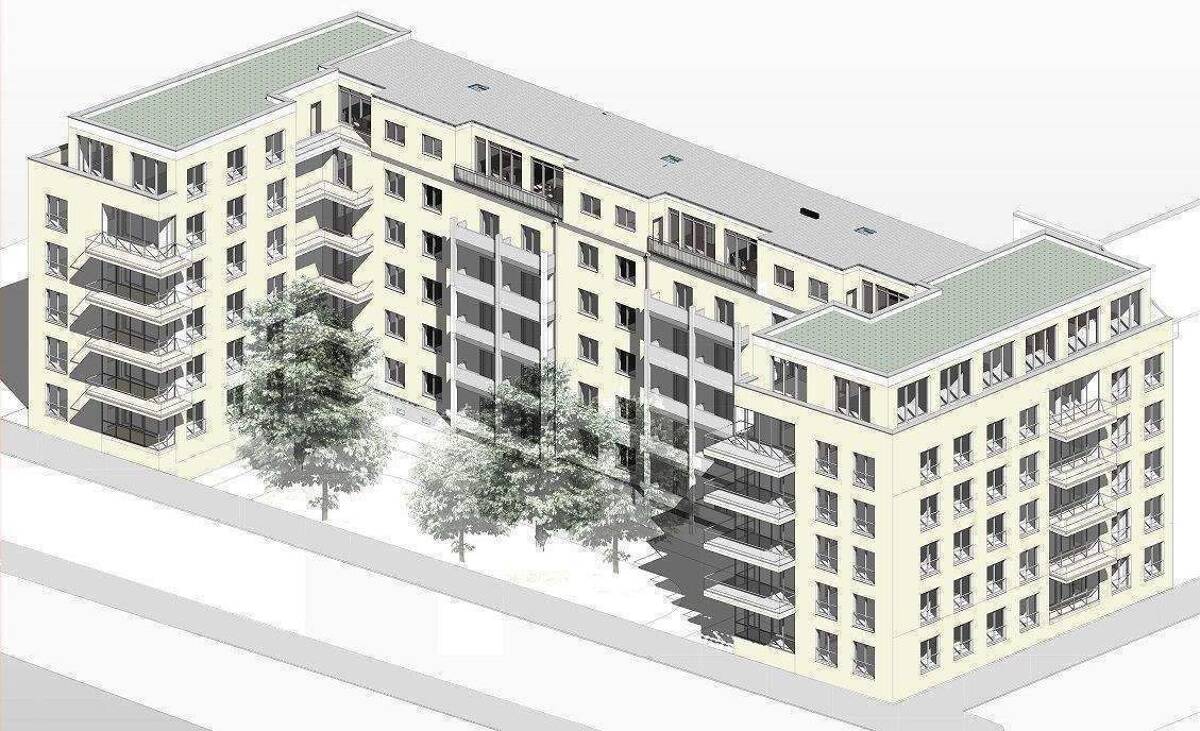 Sofortbezug / Dachgeschoß mit großer S/W Terrasse zum Erstbezug / hohe Räume / 3 Zimmer / keine Schrägen – 10178 Berlin – Bild 1 von 6