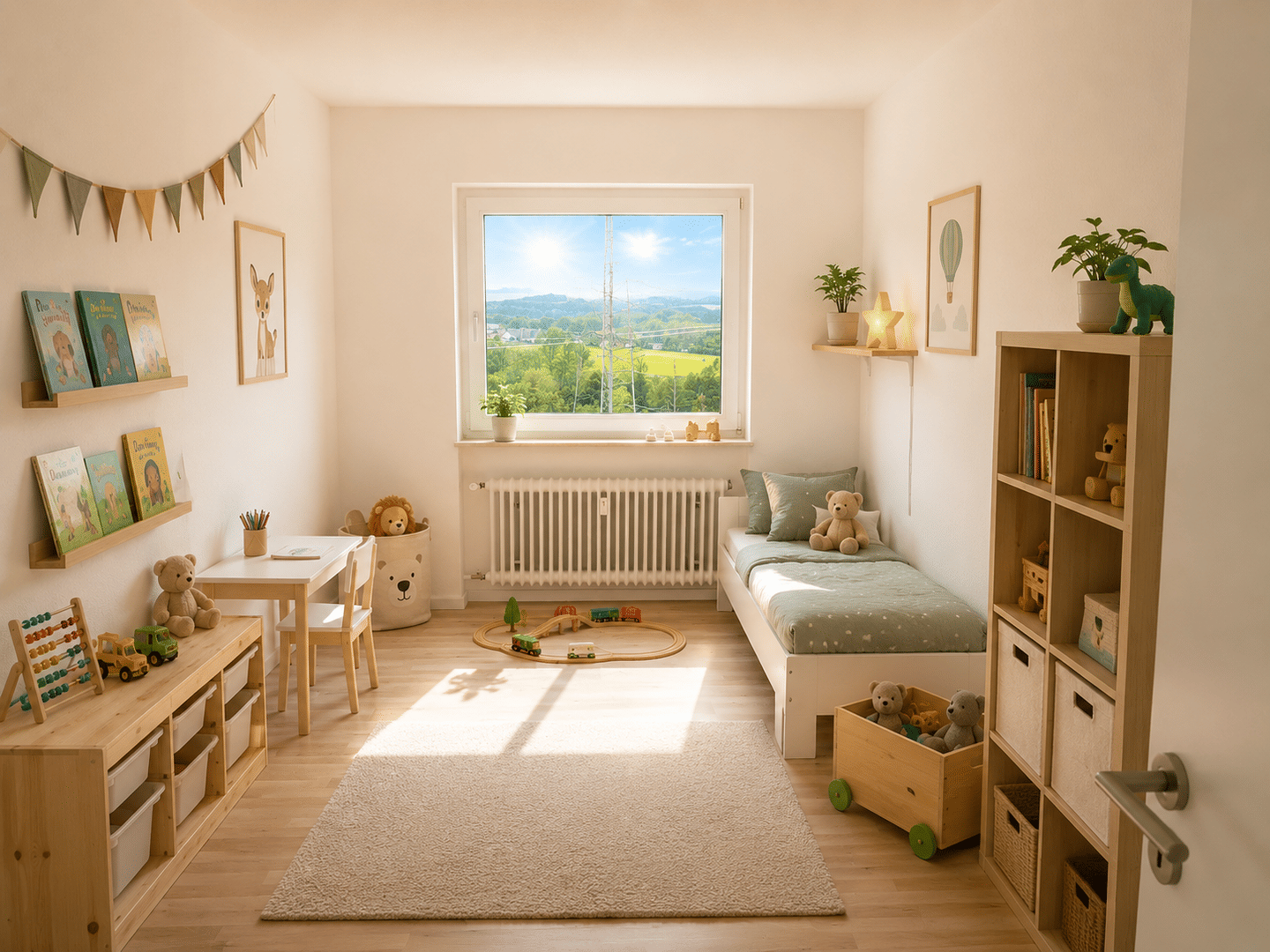 Moderne 3-Zimmer-Wohnung mit Balkon - 81 m² für ein einladendes Wohnambiente! – Hamm (Sieg) – Vorschaubild 4