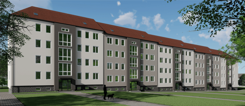 3-Raum-Wohnung mit Balkon – Chemnitz – Vorschaubild 2