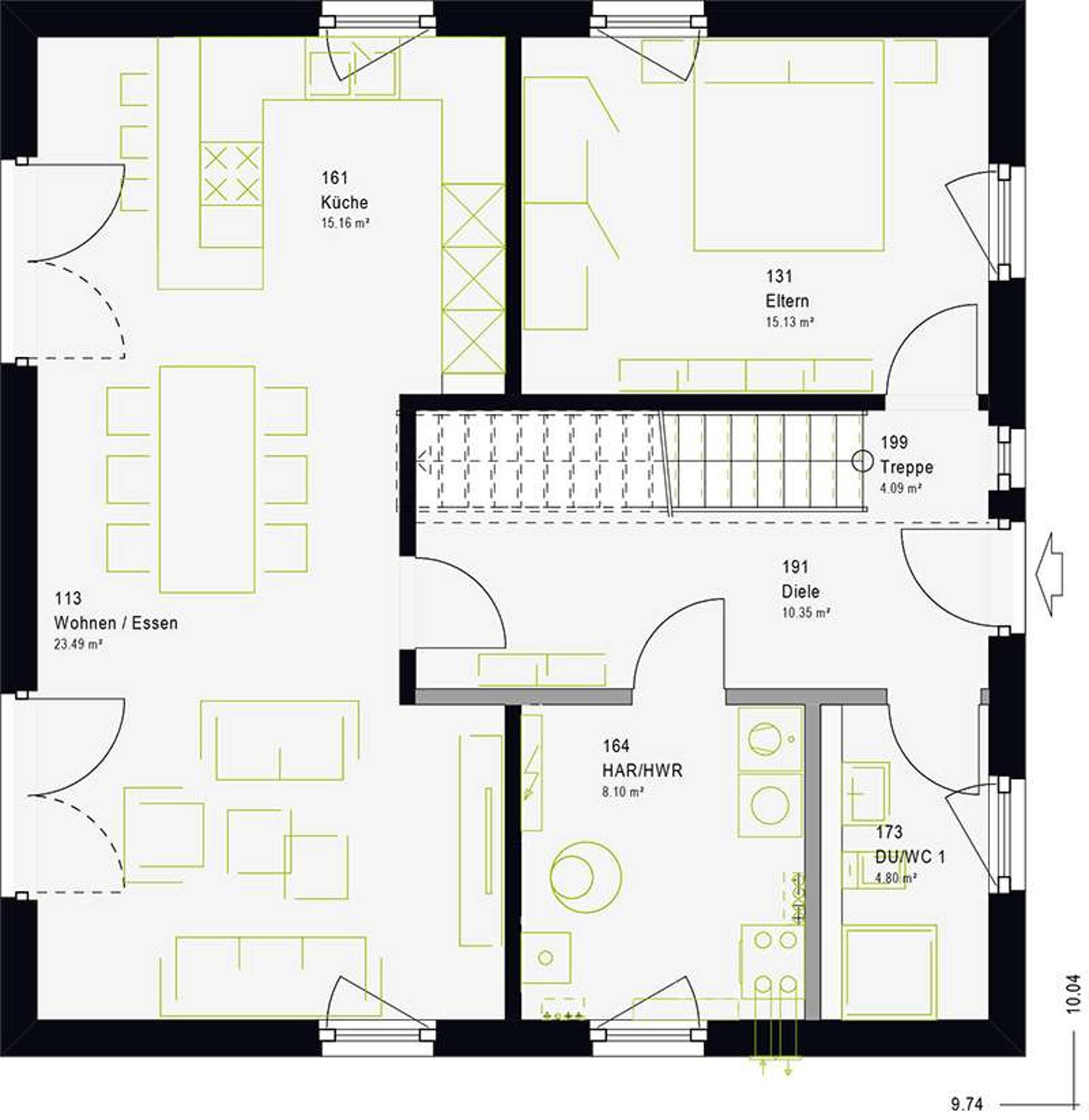 Einfamilienhaus in 57072 Siegen mit 159 m² kaufen