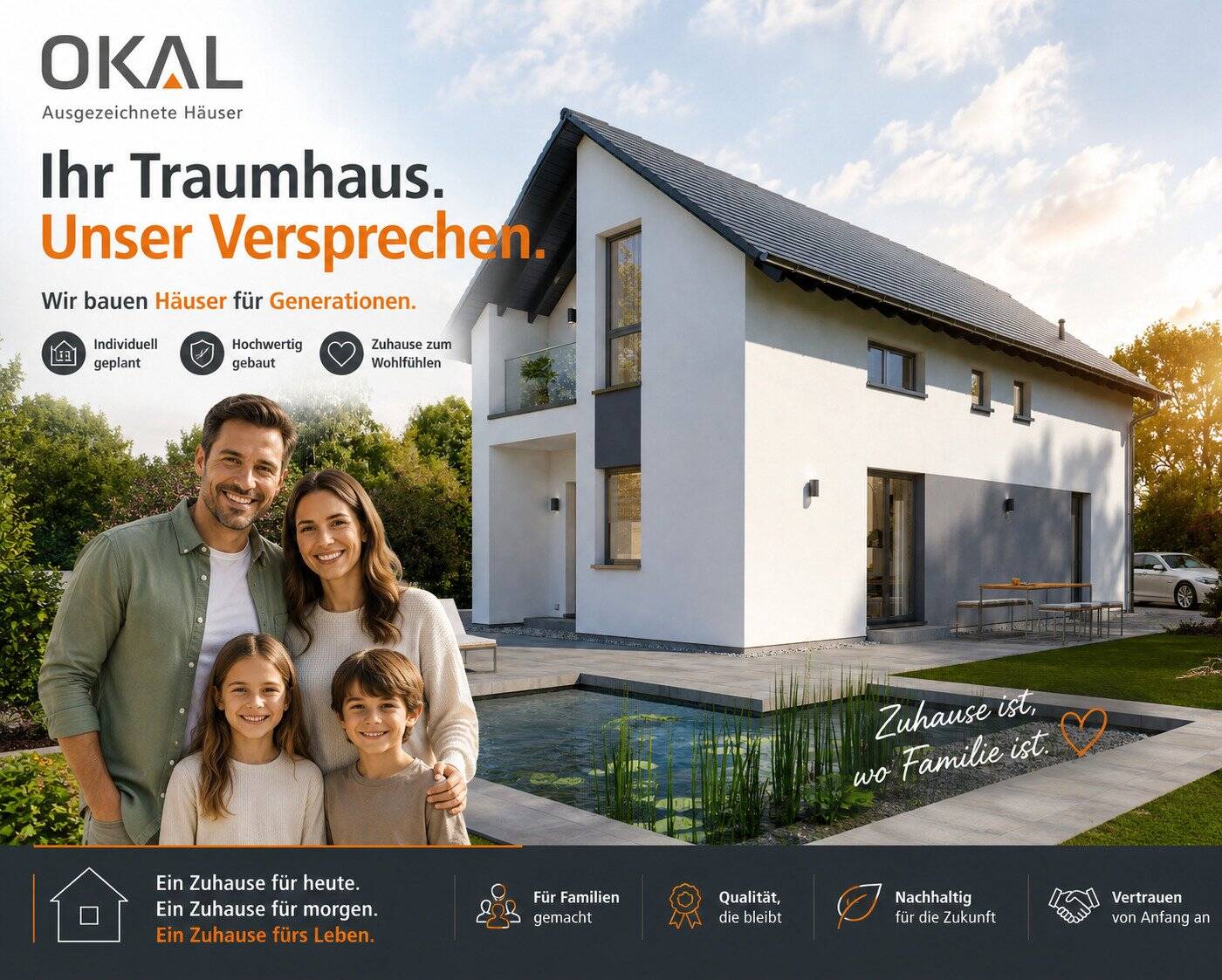 Ein Zuhause voller Wärme, Komfort und moderner Architektur