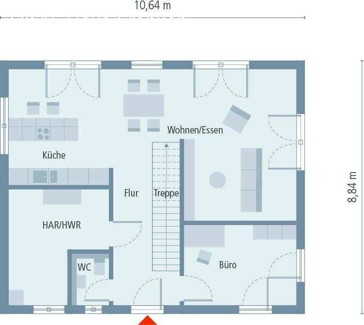 Modernes Wohnen unter elegantem Walmdach – Stadtlauringen – Vorschaubild 4