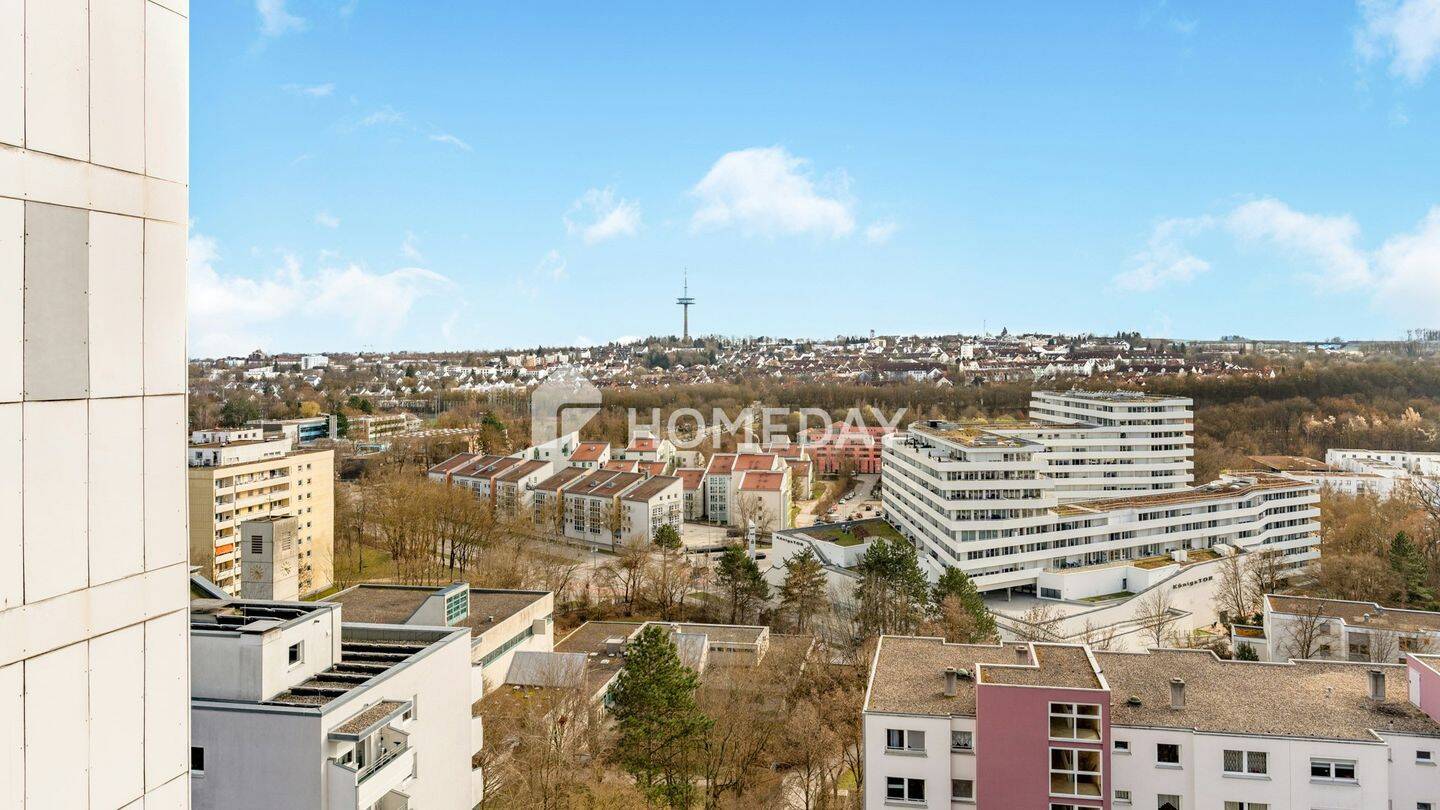 Über den Dächern der Stadt - leerstehende 2-Zimmer-Wohnung, mit Balkon und Wintergarten – Regensburg – Vorschaubild 4