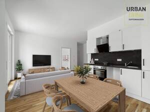 Urbanes Wohnen mit Erholungswert - 3-Zimmer-Wohnung mit Terrasse