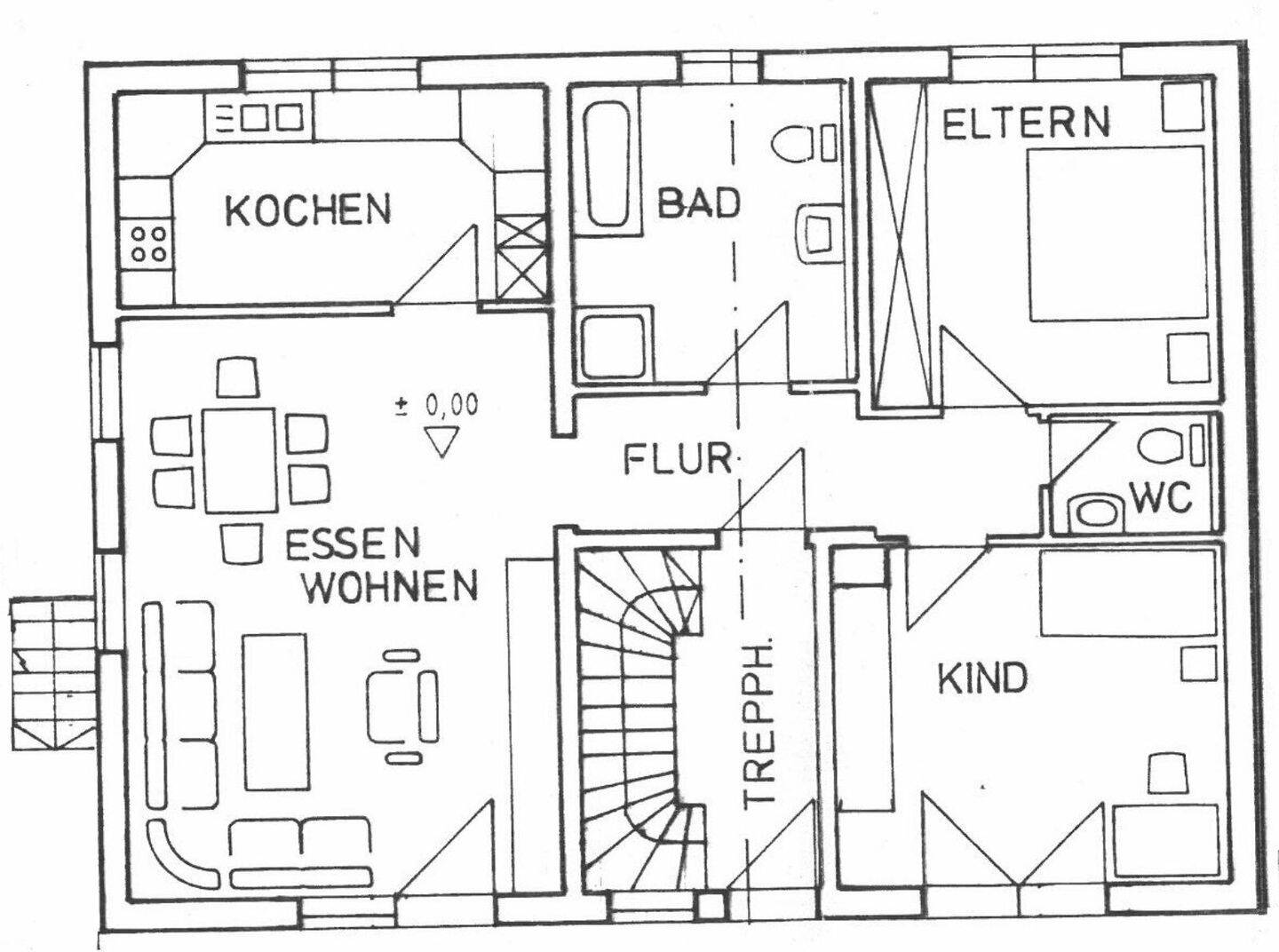 110 m² WHG im Erdgeschoss ebenerdig mit schöner Terrasse zum Relaxen – Arnstein – Vorschaubild 2