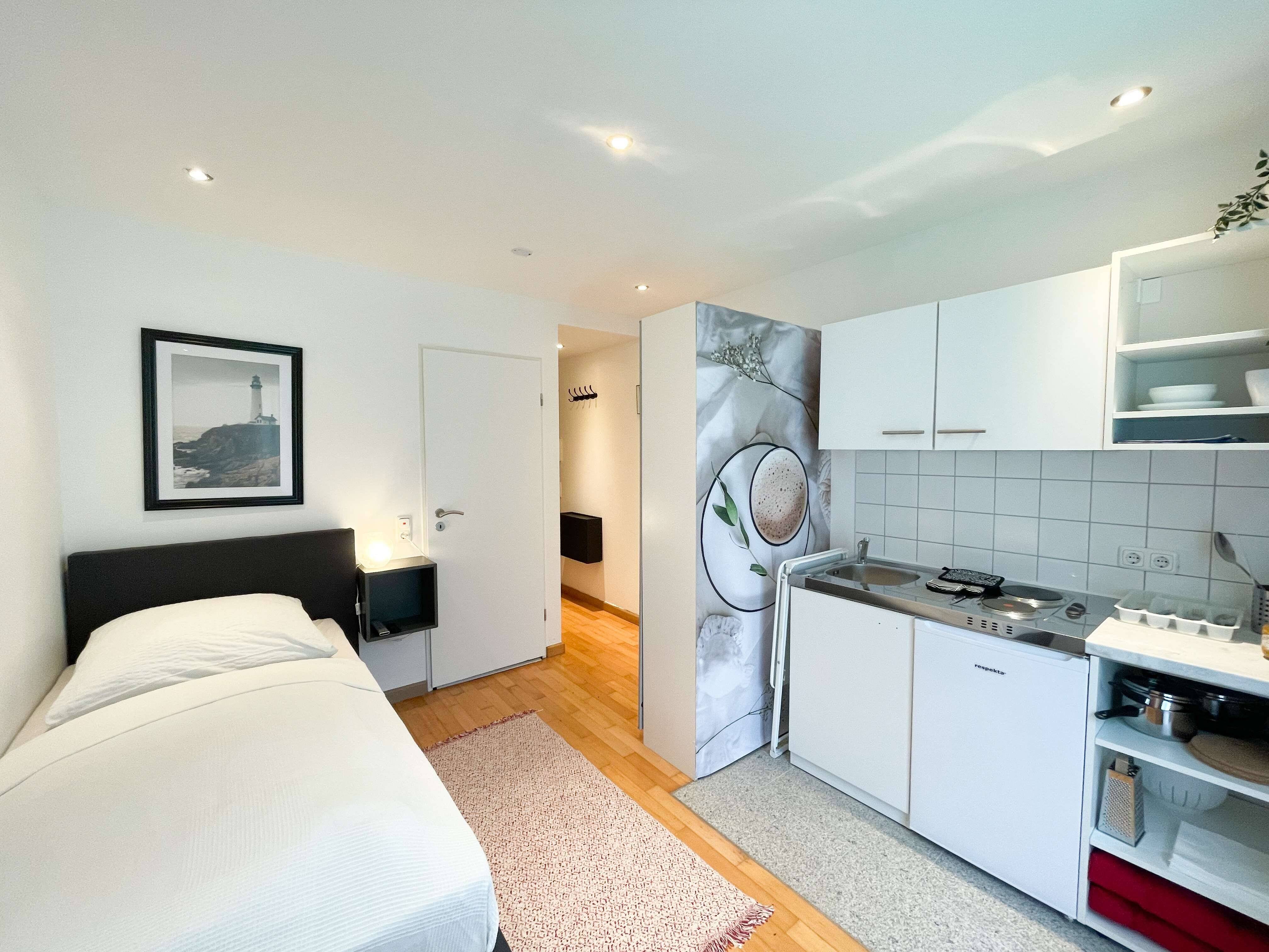 Relax - Studio mit Terrasse am Hauptbahnhof – Aachen – Vorschaubild 7