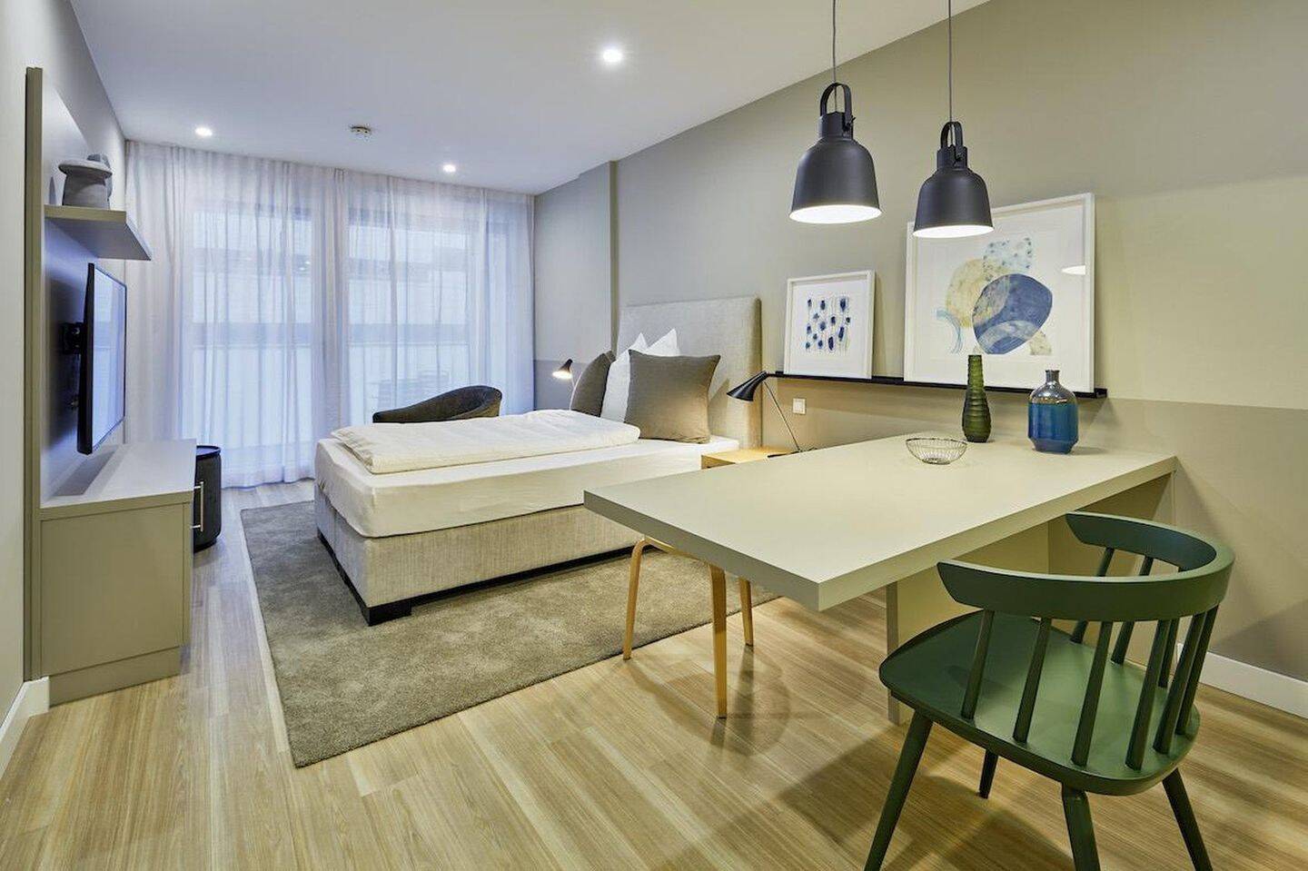 Wunderschönes voll möbliertes 1-Zimmer-Apartment in Stuttgart - direkt gegenüber Milaneo – Stuttgart – Vorschaubild 5