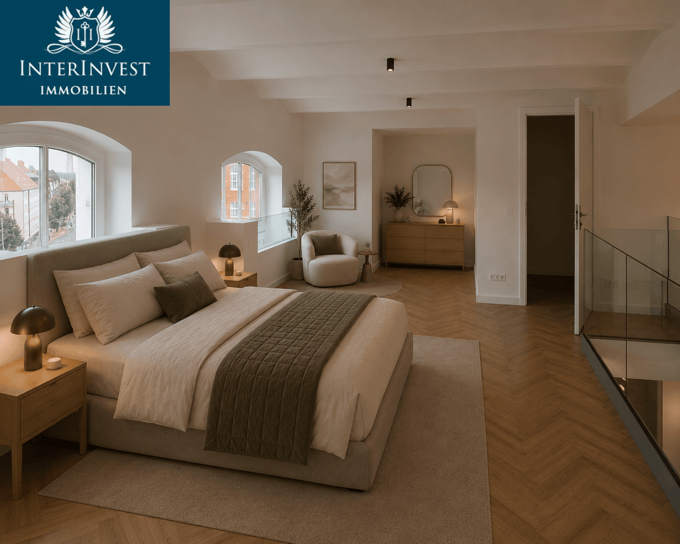 Exklusive Maisonette mit Domblick und hochwertiger Möblierung – Magdeburg – Vorschaubild 2