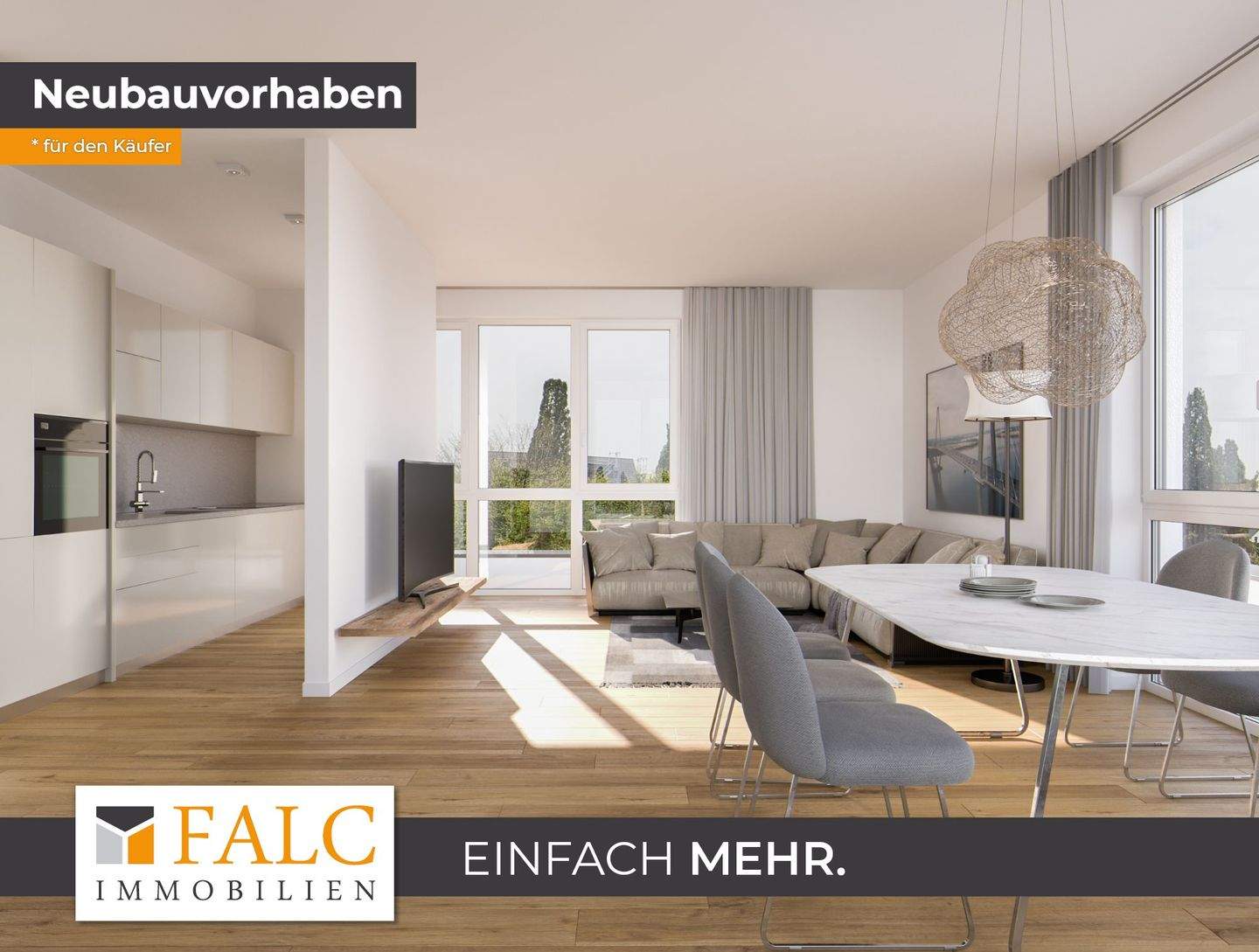Hochwertige Neubauwohnung mit moderner Ausstattung – Leverkusen – Bild 1 von 9