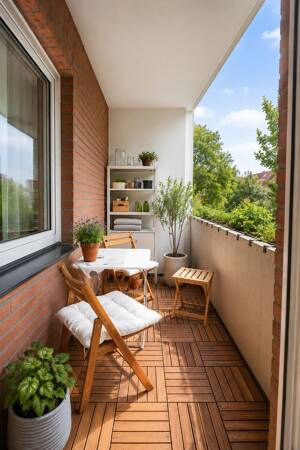 Cloppenburger Straße: 2-Zimmer-Wohnung mit Balkon, der Besichtigungstermin hat bereits stattgefunden – 26135 Oldenburg – Vorschaubild 5