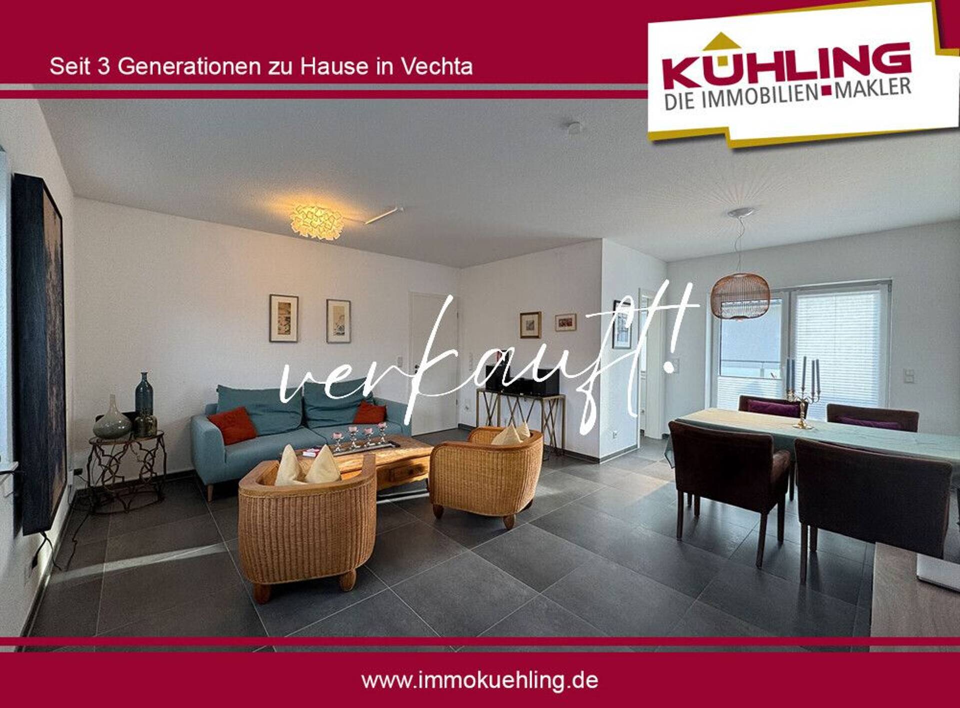 Terrassenwohnung in 49377 Vechta mit 102,75 m² kaufen