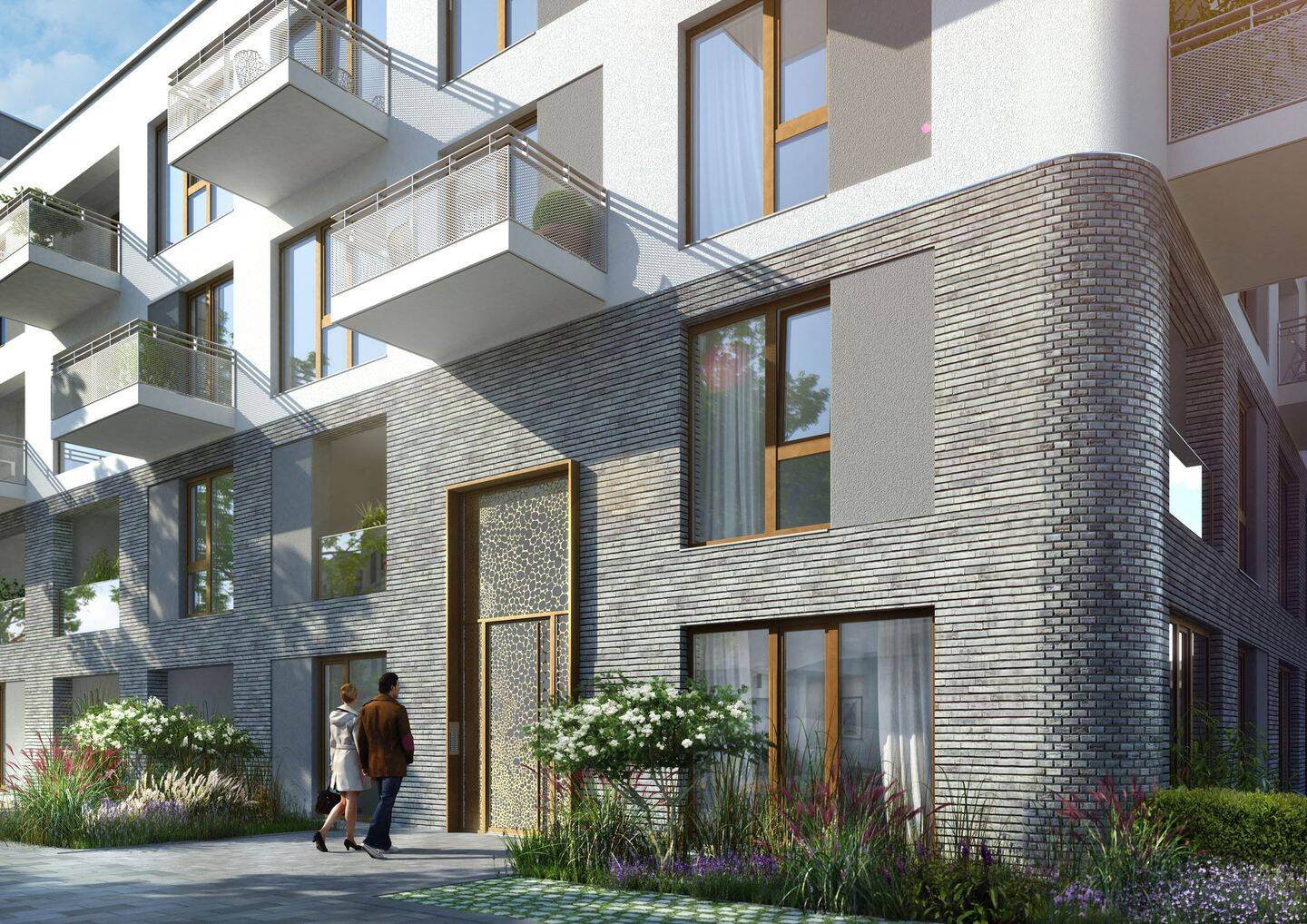 PENTA*Grünes Herz mit 5 Ecken*moderne 3 Zimmer Wohnung* 1 Loggia* 1Balkon* 2 Bäder