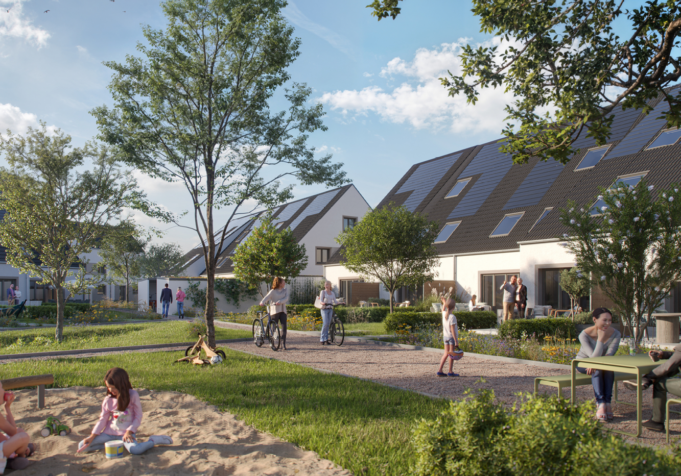 Offene Besichtigung: So, 31.5.26, 11:30-12:00 h, Am Linder Kreuz 82, Köln: Charmantes Reihenendhaus LIV mit 4 Zimmern und Keller (#39) – Köln – Vorschaubild 2