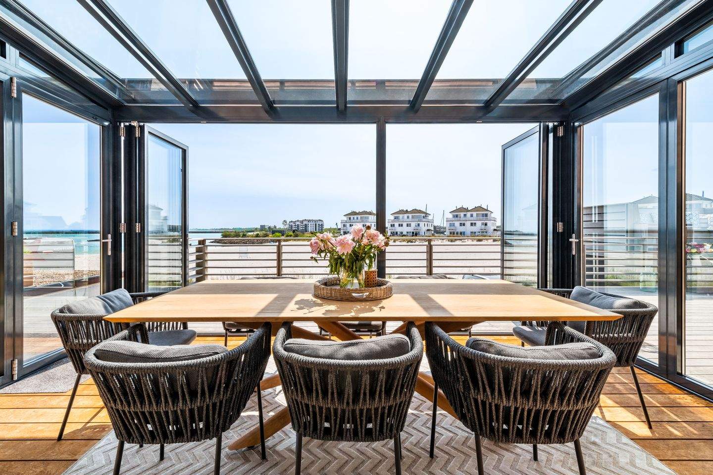 Erste Reihe Ostsee | Luxuriöses Ferienhaus | Separate Gästewohnung | Atemberaubender Blick von Schleimünde bis nach Dänemark – Kappeln – Vorschaubild 6