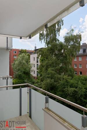Urbanes Wohnglück in Barmbek-Süd: 3 Zimmer - Balkon