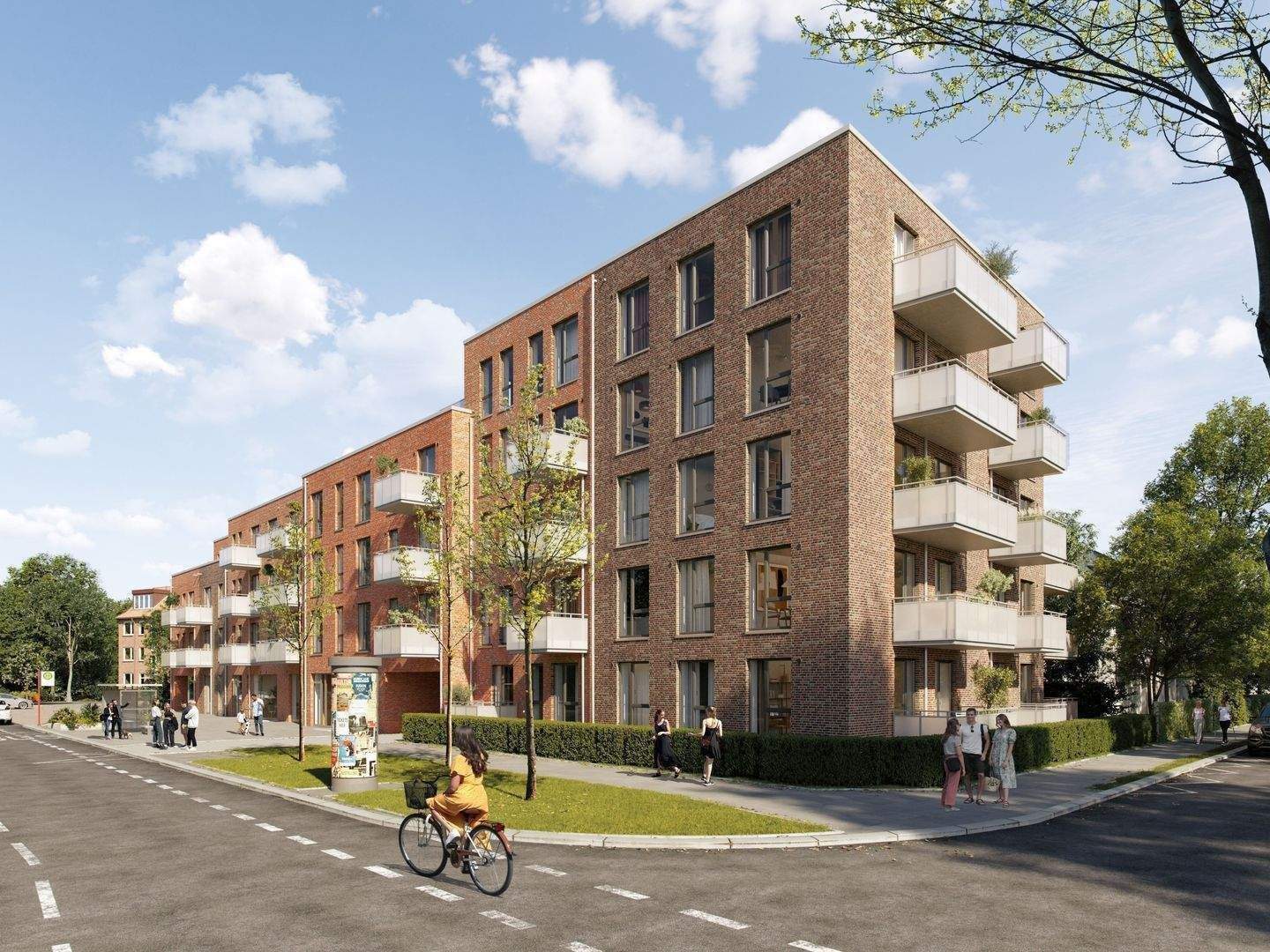 3-Zimmer Neubau Eigentumswohnung mit Terrasse – Hamburg – Vorschaubild 3