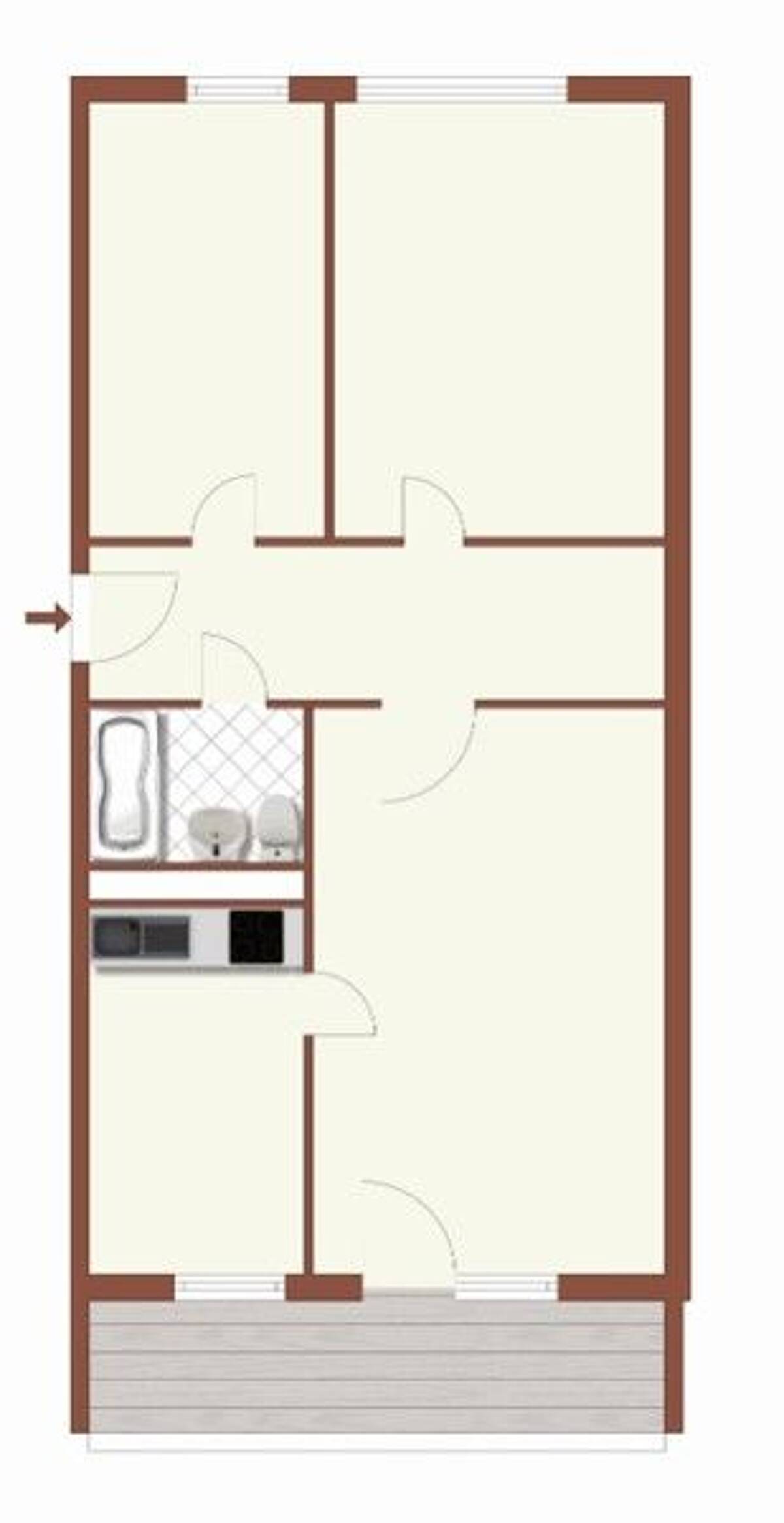 Mitten drin statt nur dabei: 3-Zimmer-Wohnung – 12687 Berlin – Bild 1 von 3