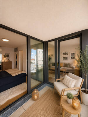 Trauhafte 2-Zimmer Wohnung mit toller Loggia zu vermieten! – 74076 Heilbronn – Vorschaubild 6