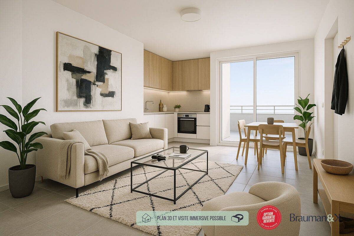 Appartement 2 pièces 44 m² · à Arras · 44 m² · 197 000 €