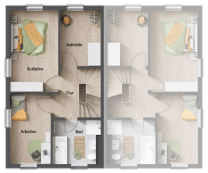 Fürth: Neubau DHH| Komplettpreis inkl. Grundstück & Baunebenkosten – 90765 Fürth – Vorschaubild 6