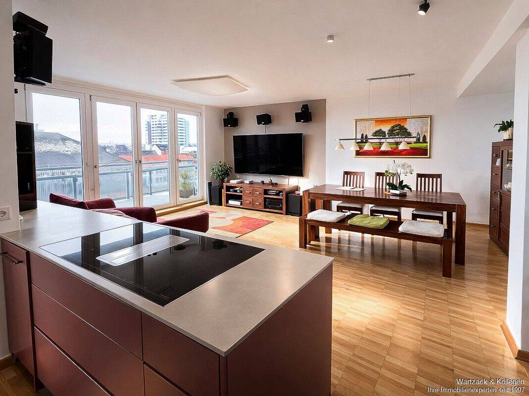 Penthouse-Glück bei der Fürther Freiheit - große Dachterrasse – Fürth – Vorschaubild 8