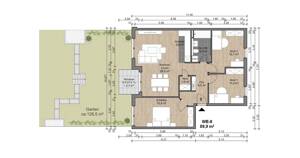 Attraktive 4,5 Zimmer-Wohnung im EG mit eigenem Garten – 63075 Offenbach am Main – Vorschaubild 3