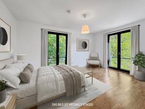 Bogenhausen-Oberföhring: Moderne, renovierte 3-Zi.-Wohnung nahe Isarhochufer (89 m², Süd-Balkon, TG) – 81925 München – Vorschaubild 3