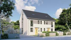 Neubau in Lochhausen: Neubau-DHH inkl. Wohnkeller | Energie A+ | 2 Min. zur S-Bahn – 80993 München – Vorschaubild 4