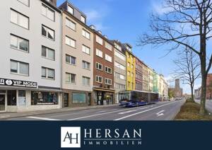 Zwei-Zimmer-Wohnung mit Balkon Richtung Innenhof in zentraler Lage von Aachen!