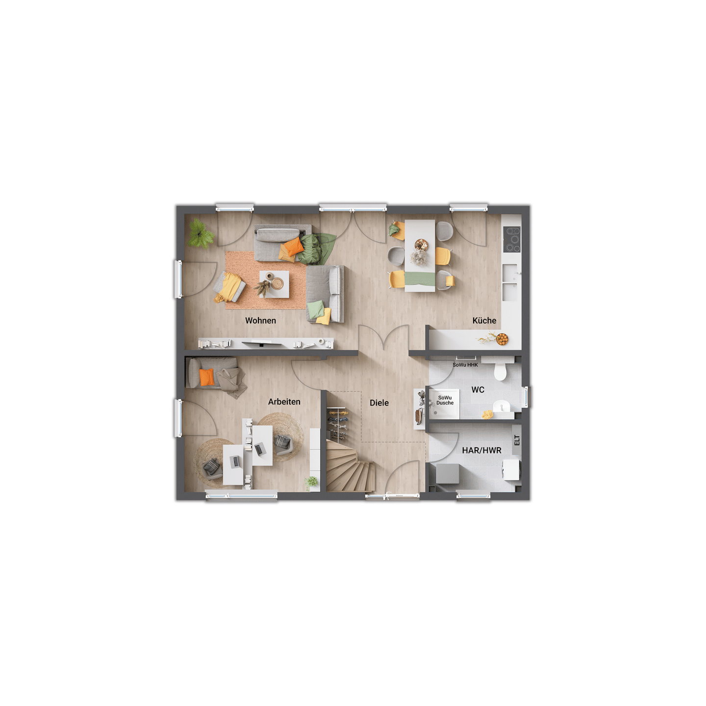 Fürth: Neubau EFH | Komplettpreis inkl. Grundstück & Baunebenkosten – Fürth – Vorschaubild 4