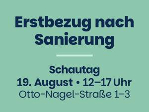 Großzügige frisch sanierte 3-Raum-Wohnung im Kannenstieg.