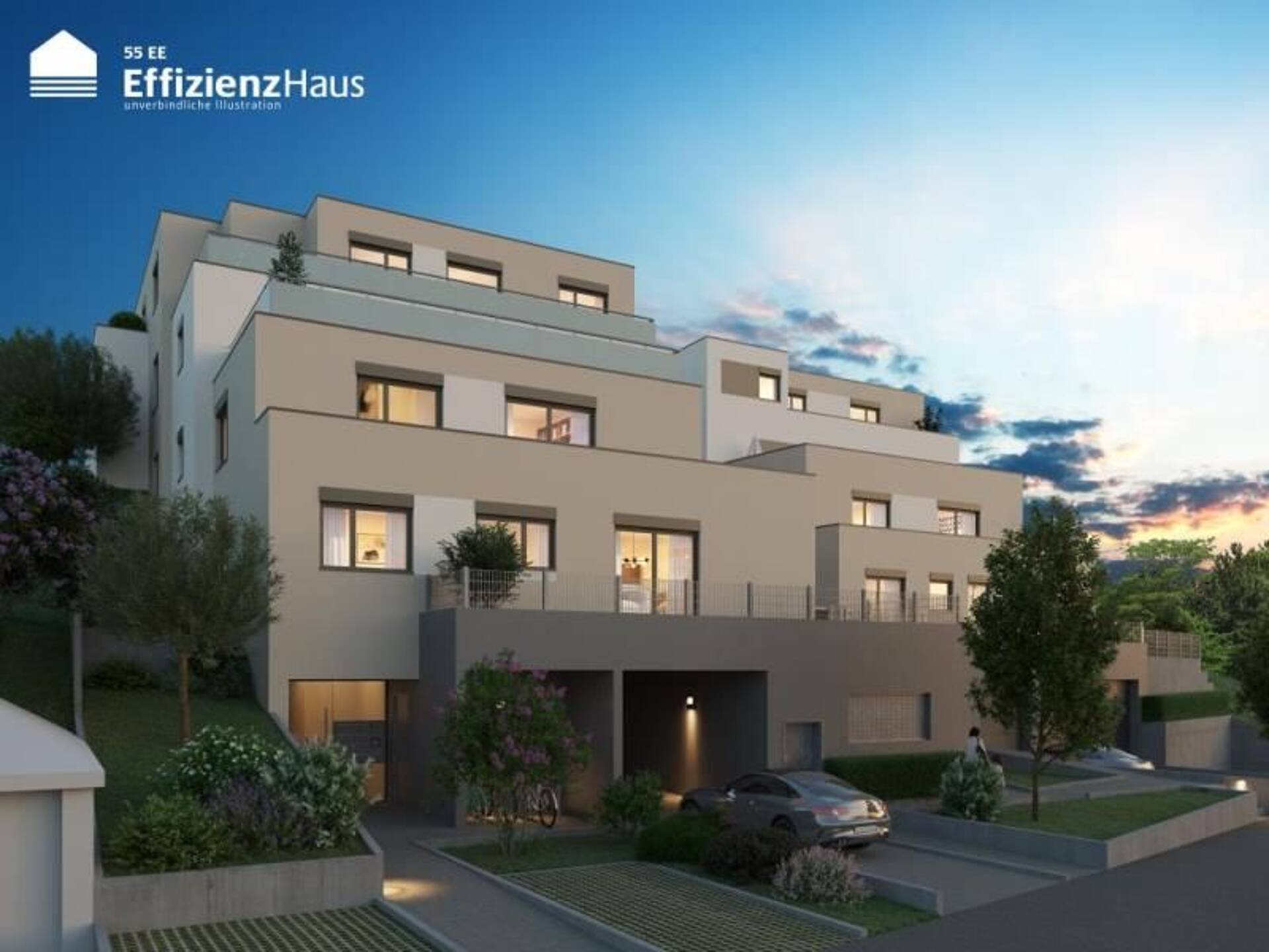 Terrassenwohnung in 71334 Waiblingen mit 92,77 m² kaufen