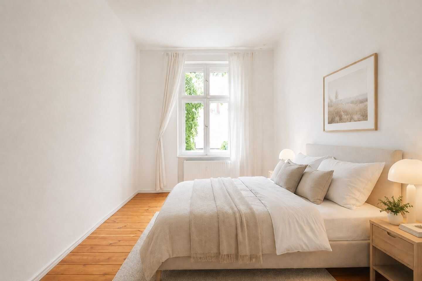 Bezugsfrei! 3-Zimmer-Altbau mit Blick auf den Schillerpark - 2 Balkone – Berlin – Vorschaubild 9