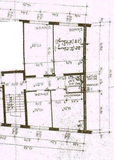 Trier-Zentrum im 2. Obergeschoss (ohne Aufzug) / 3 ZKB-Wohnung / Einbauküche / Überdachter Balkon – Trier – Vorschaubild 3