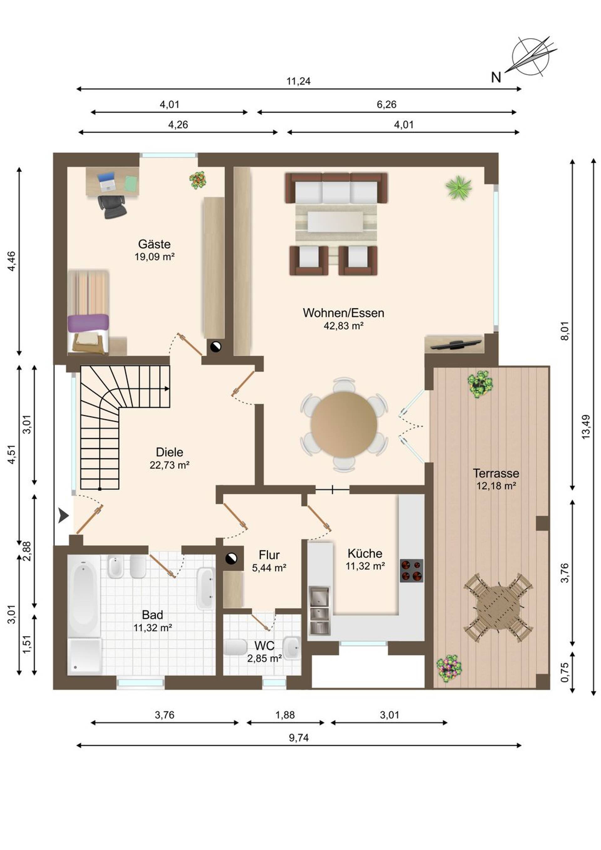 Haus in 93128 Regenstauf mit 208 m² kaufen