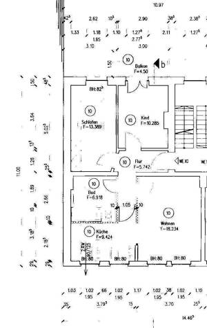 Frisch renovierte helle 3-Raum Wohnung mit Balkon zum Wohlfühlen. – 39106 Magdeburg – Vorschaubild 3