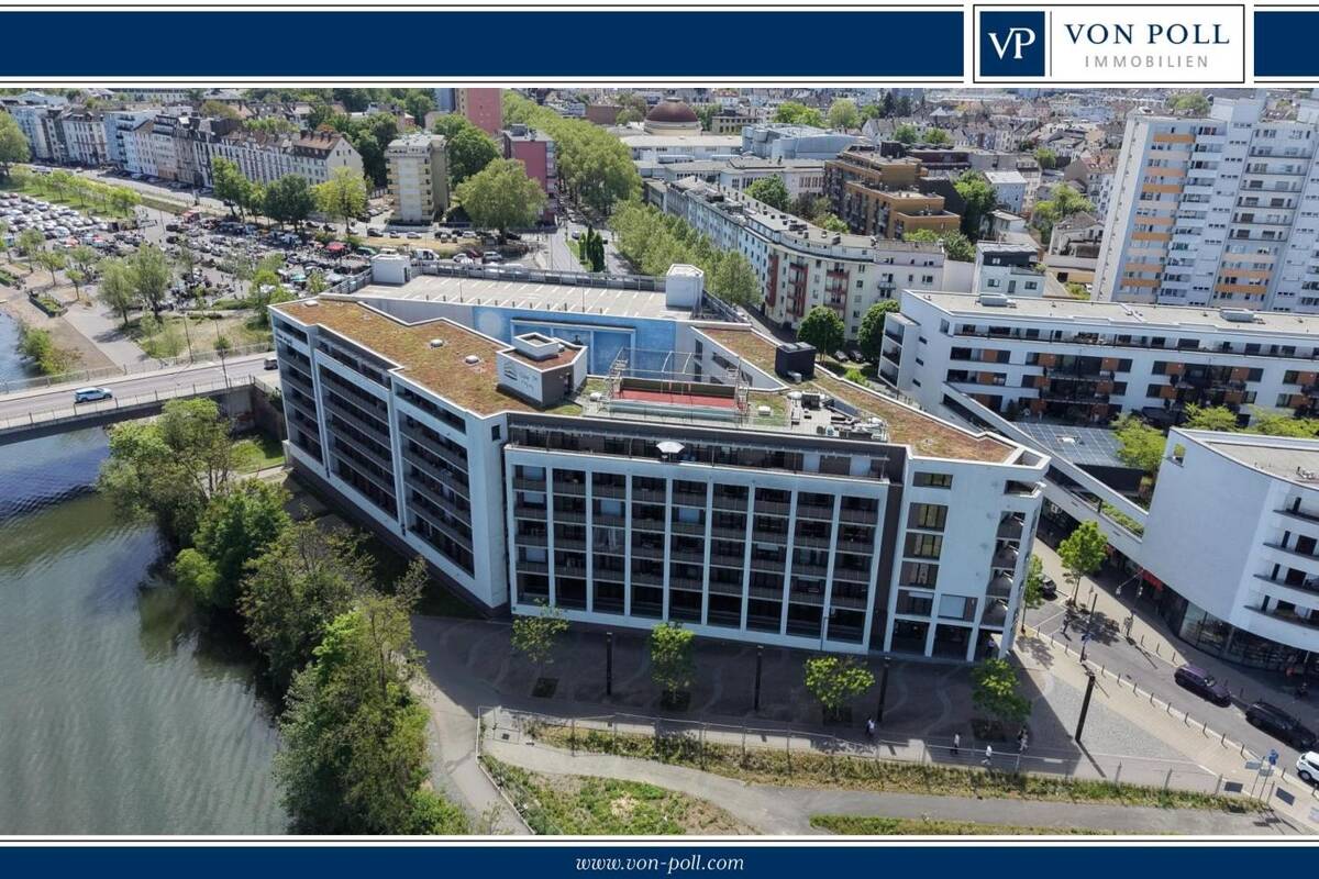 Kapitalanleger aufgepasst - MAIN-Atrium - Mikro-Appartement direkt am Hafen – 63067 Offenbach am Main – Bild 1 von 9