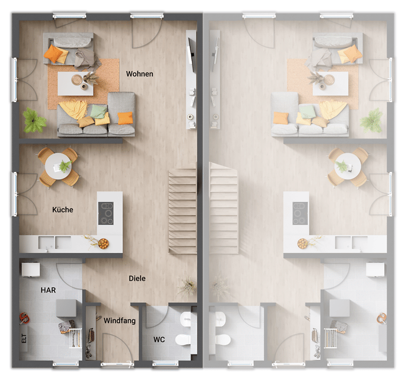 Erlangen: Neubau DHH| Komplettpreis inkl. Grundstück & Baunebenkosten – Erlangen – Vorschaubild 6