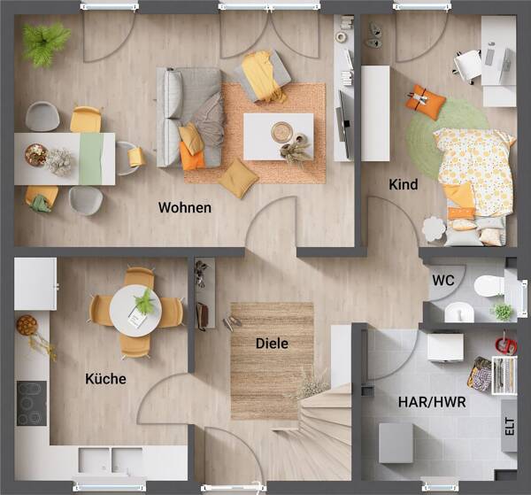Haus in 54634 Bitburg mit 122 m² kaufen