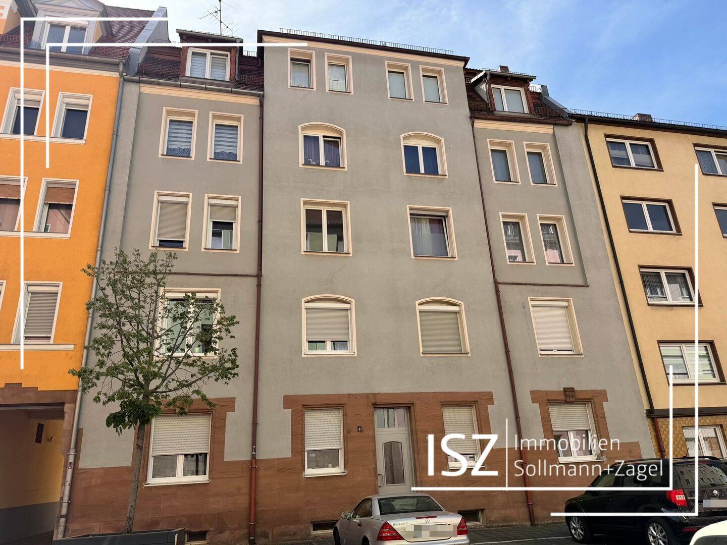 "Top Lage Nürnberg Luitpoldviertel" Charmante 3-Zi-Altbau-ETW in gepflegtem MFH mit Balkon