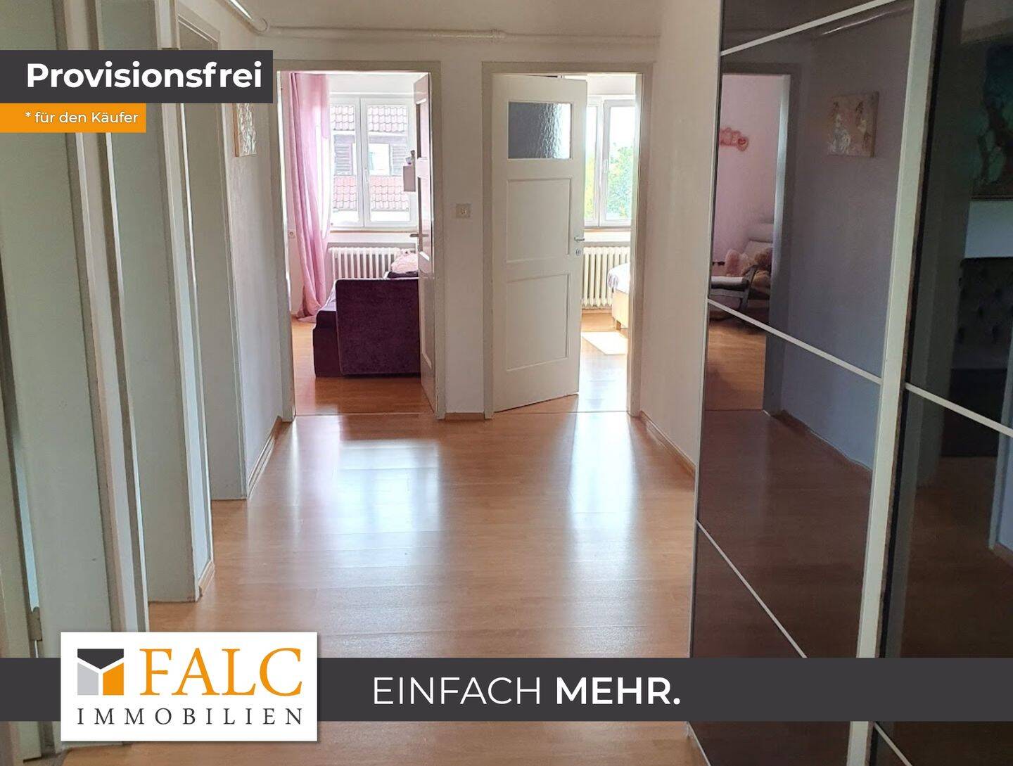 Attraktives Dachgeschoss mit Gartenanteil