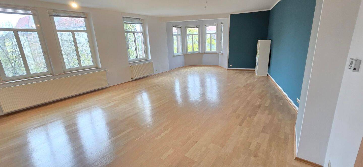 Helle 3-Zimmer-Wohnung mit Erker & Südwest-Ausrichtung in Top-Lage am Luitpoldhain