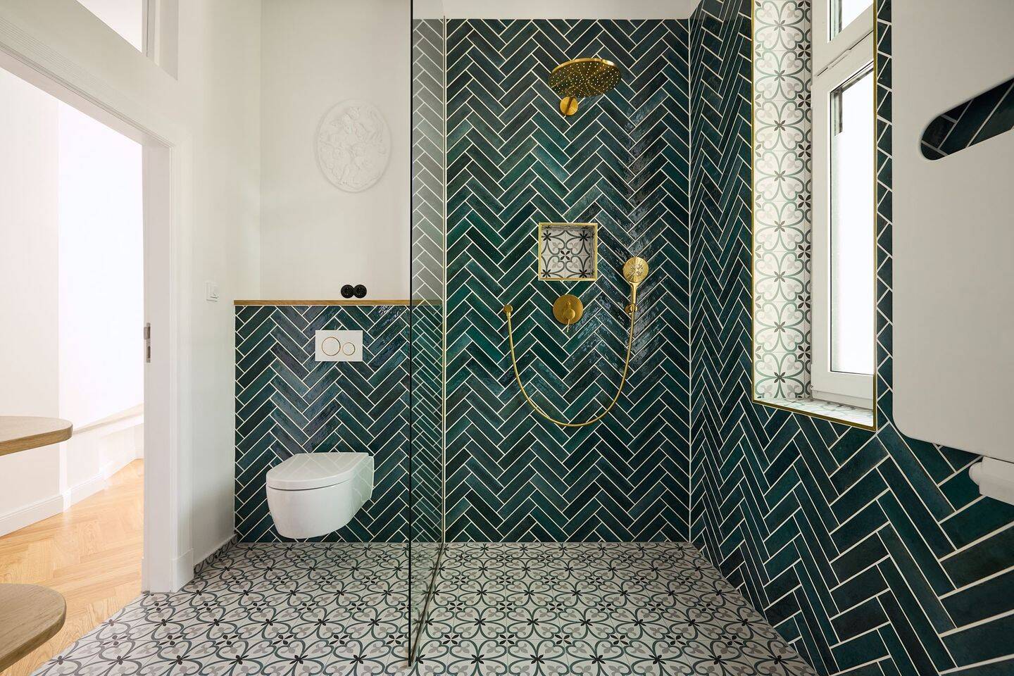 Feinstes Friedenau: 3-Zi Altbau Unikat zum Erstbezug, Eckzimmer, Badewanne & Regendusche, Provisionsfrei – Berlin – Vorschaubild 3