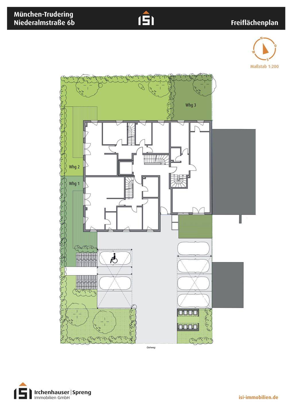 München! 3-ZKB DG-Whg. + 12 m² Süd/West-Balkon! FBH, elektr. Rollläden, Videosprechanlage, Aufzug! – München – Vorschaubild 9