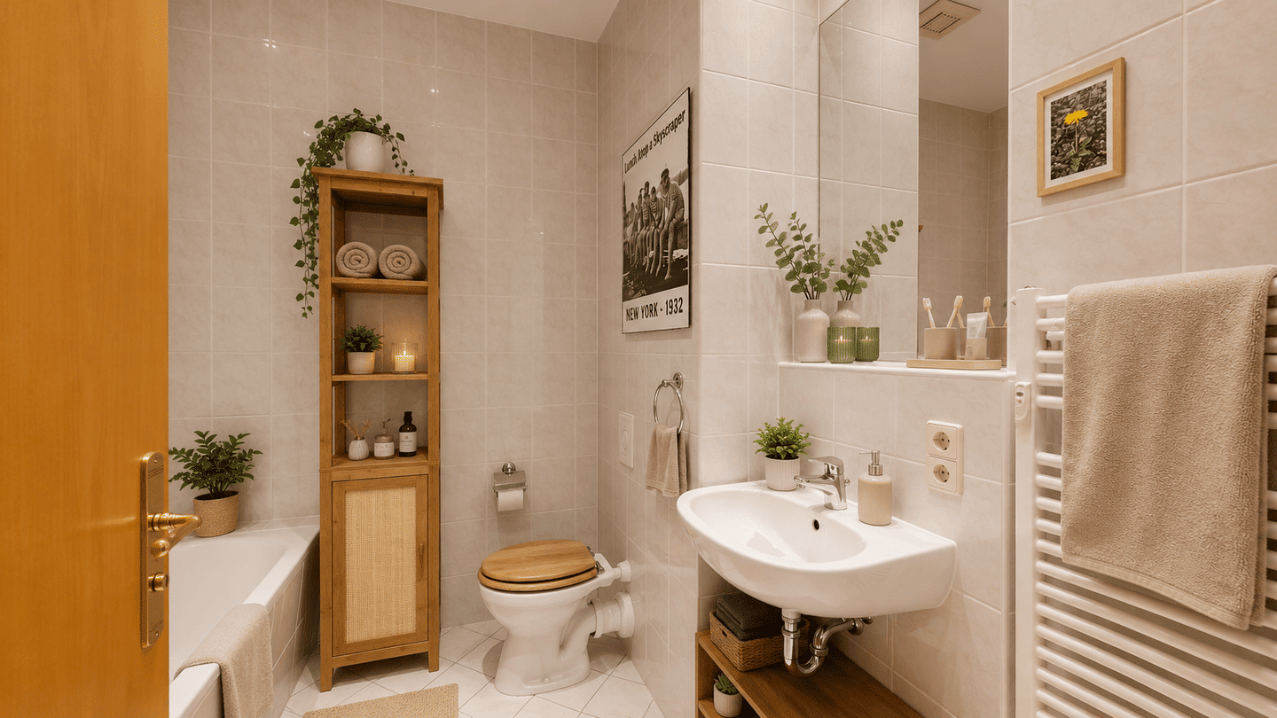 Vermietete 2-Zimmer-Wohnung mit Einbauküche und Badewanne | attraktive Lage – Leipzig – Vorschaubild 5