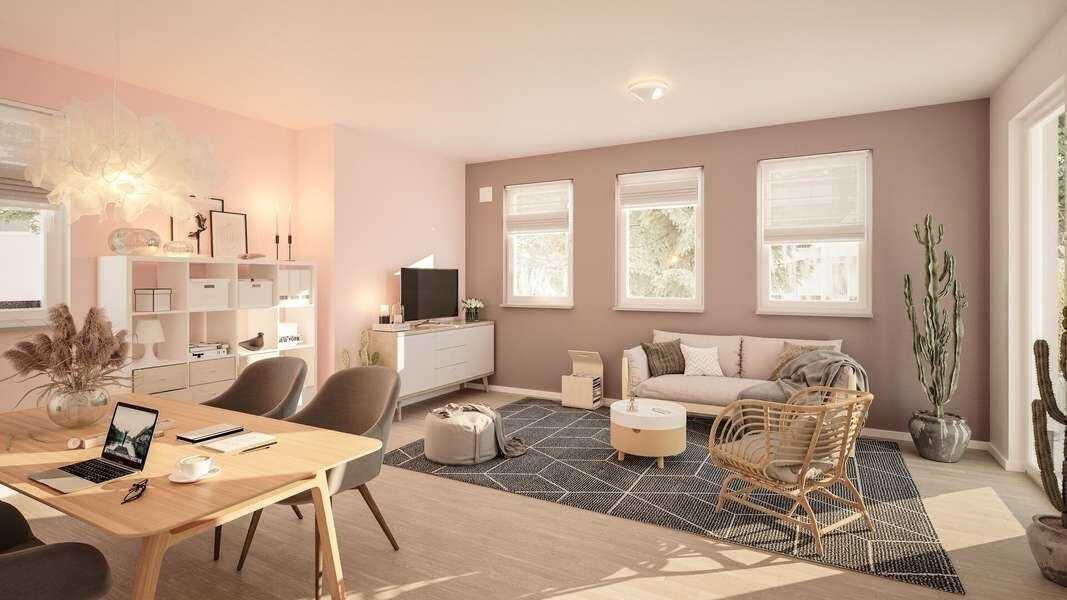 Zweifamilienhaus massiv gebaut, Preis inkl. Grundstück – Herforst – Vorschaubild 5