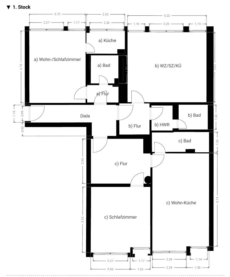Provisionsfrei - 1-Zimmerapartment, viele Chancen - Direkt am Plärrer 8 Nürnberg – Nürnberg – Vorschaubild 5