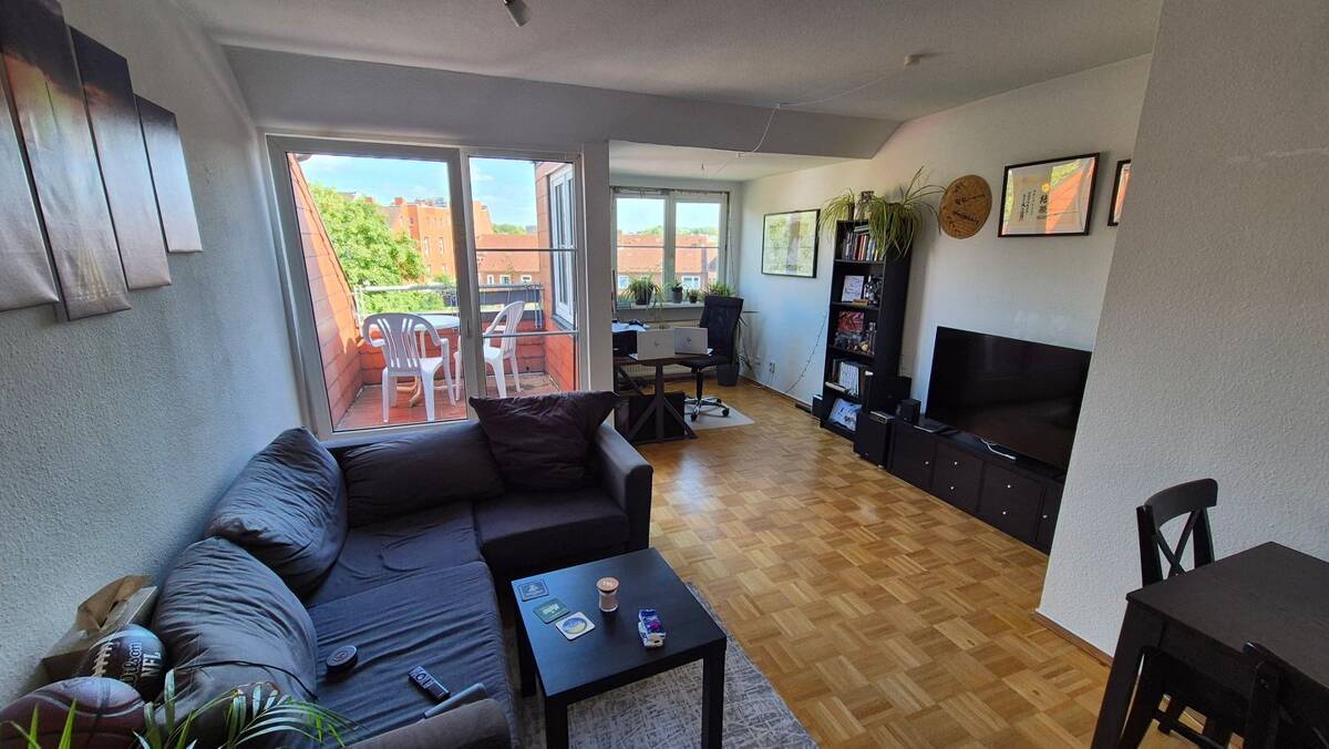 Voll möblierte 2-Zimmer-Wohnung zur Zwischenmiete | Mitte Oktober 2026 bis Ende April 2027 – 22049 Hamburg – Bild 1 von 9