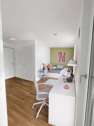 Modernes Studentenapartment: 1-Zimmer-Apartment - WE 24 – 81549 München – Vorschaubild 6